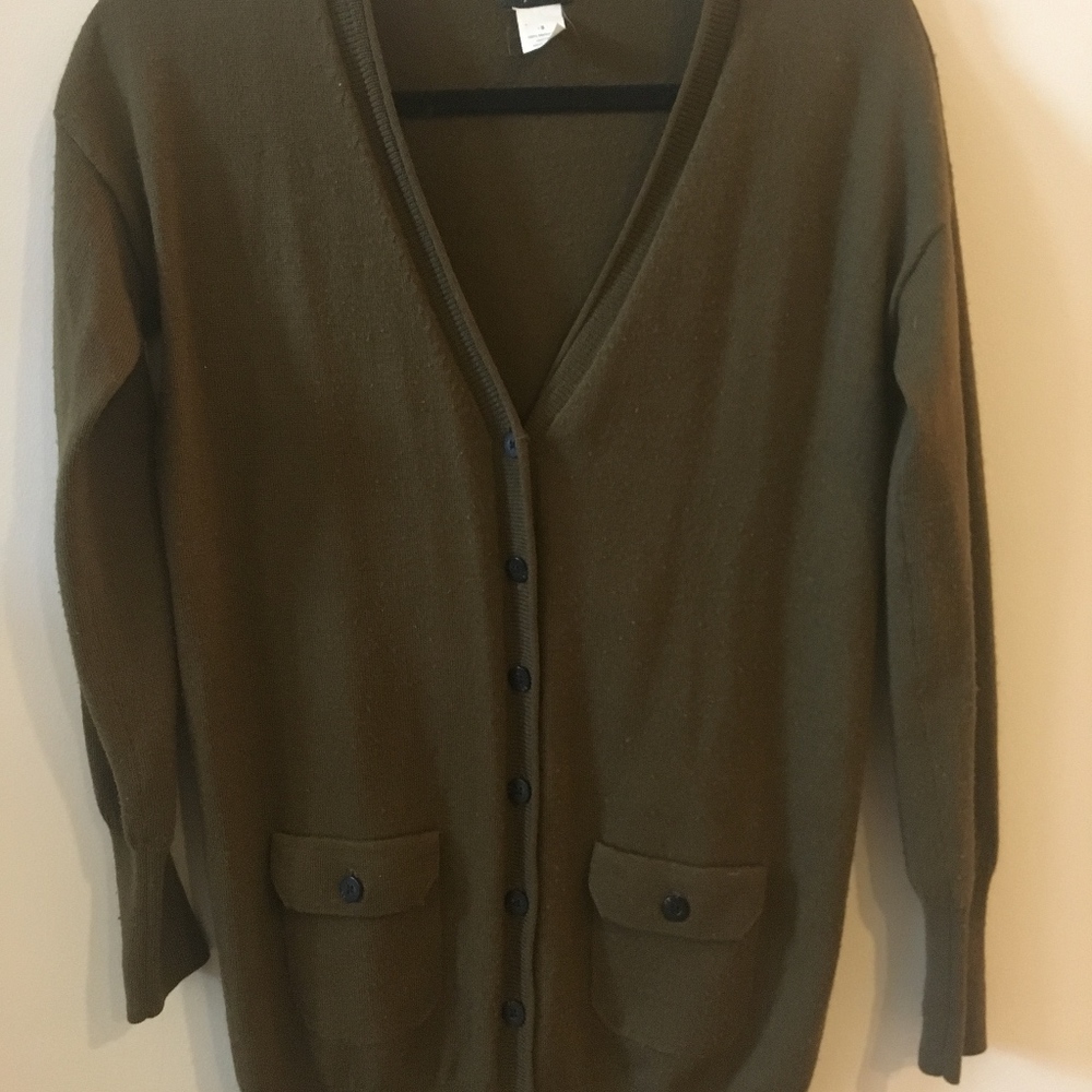 J.CREW MERINO WOOL Cardigan